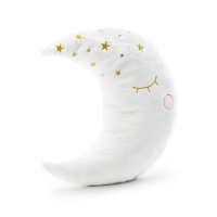 Peluche lune blanche - 39 x 40 cm