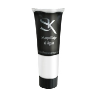 Maquillage professionnel à base d'eau en tube blanc - 30 ml