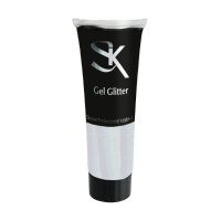 Maquillage professionnel à base d'eau en tube de 30 ml avec paillettes irisées