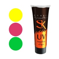 Maquillage professionnel à base d'eau en tube UV de 30 ml