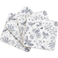 Dessous de verre floral Versalles - lot de 4