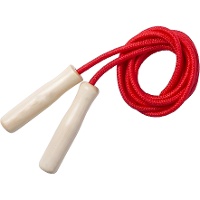 Corde à sauter en bois