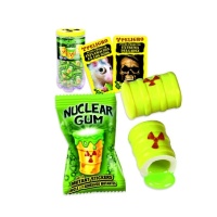 Baril de chewing-gum à remplissage nucléaire - Fini - 50 unités