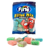 Sachet de réglisse assortie fourrée au pica pica - Fini Filled mix - 90 g