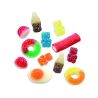 Sachet assorti de mini gumdrops et réglisse avec pica pica - Fini Little mix - 90 g
