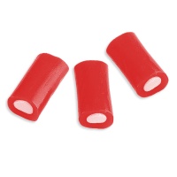 Réglisse rouge fraise fourrée en cubes - Fini mini tubes - 90 g