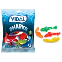 Requins multicolores - Fini les requins gélatineux - 90 g