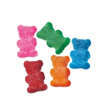 Gros ours colorés avec du sucre - Fini -1 kg
