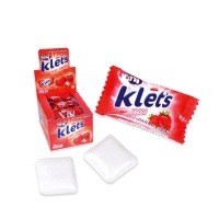 Chewing-gum à la fraise emballé individuellement - Fini Klet's - 200 unités