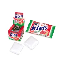 Chewing-gum à la pastèque emballé individuellement - Fini Klet's - 200 unités