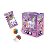 Bonbons licornes fourrés au pica pica - paquet individuel - Boules licornes Fini - 200 unités