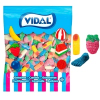 Sachet assorti de bonbons à la gomme avec pica pica - Mélange de bonbons acidulés Fini - 1 kg