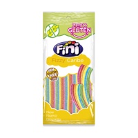 Langues multicolores avec pica pica 75 gr - Fini Fizzy Caribe