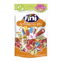 Sachet assorti de bonbons gélifiés avec pica pica 160 g - Fini Amazonia Mix