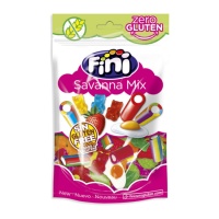 Sachet assorti de bonbons à la gomme et à la réglisse 160 g - Fini Savanna Mix