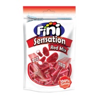 Sachet assorti de disques de réglisse et de rouge - Fini Sensation Red Mix - 165 g