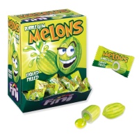 Chewing-gum melon rempli de liquide - paquet individuel - Fini - 200 unités