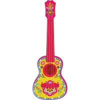 Guitare mexicaine colorée de 54 cm