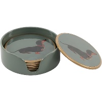 Dessous de verre de royal animal Teckel - 6 unités