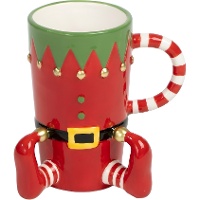 Tasse de 414 ml en forme d'elfe de Noël