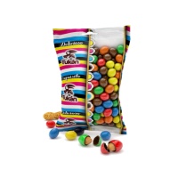 Cacahuètes multicolores enrobées de chocolat - 100 g