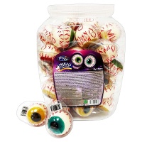 Yeux en gomme de 18 g - 50 unités