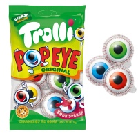 Yeux remplis - paquet individuel - Trolli pop eye - 75 g