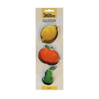 Emporte-pièces pour citron, orange et poire - Wilton - 3 unités
