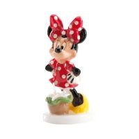 Bougie Minnie Mouse 8 cm - 1 pièce