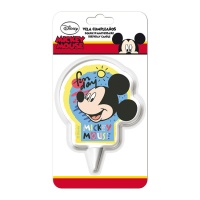 Bougie décorative Mickey Mouse 7,5 - 1 unité