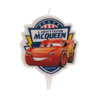 Bougie Cars McQueen Lightning McQueen 9 x 7 cm - 1 unité