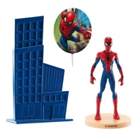 Spiderman Décoration de gâteau - 3 pcs.