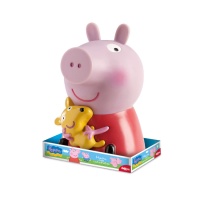 Tirelire Peppa Pig avec bonbons