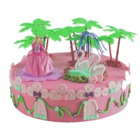 Décoration de gâteau Barbie - 10 pcs.