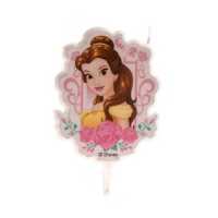 Bougie décorative Princesse Belle - 8 x 6 cm