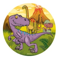dinosaure de 20 cm en papier sucre