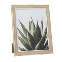 Cadre photo Cactus naturel pour photos 20 x 25 cm - DCasa