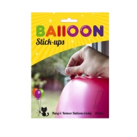 Ruban adhésif transparent pour suspendre les ballons - 20 pcs.