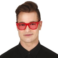 Lunettes avec verres colorés