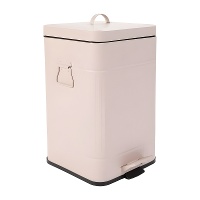 Poubelle carrée vintage de 20 L