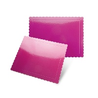 Base pour gâteau de 30 x 25 x 0,3 cm couleurs - 1 unité