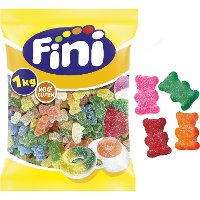 Gros oursons gélifiés de couleurs avec sucre - Fini - 1 kg