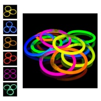 Bracelets lumineux - 100 pièces