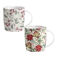 Tasse de 350 ml avec motifs de Noël - 1 unité