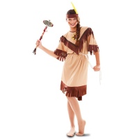 Costume indien avec franges pour femmes