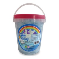 Barbe à papa licorne bleue 40 gr - 1 unité