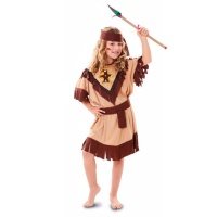 Costume indien avec franges pour filles