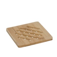 Set de table carré en bambou de 14,9 cm - DCasa