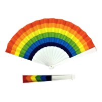 Ventilateur arc-en-ciel en plastique