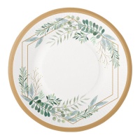 Assiettes de verdure 23 cm - 8 pcs.